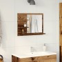 Espejo mueble de cuarto de baño madera envejecida 60x10,5x45 cm de , Tocadores de baño - Ref: Foro24-856255, Precio: 38,43 €,...