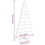 Árbol de Navidad de adorno madera maciza pino blanco 180 cm von , Weihnachtsbäume - Ref: Foro24-858196, Preis: 89,12 €, Rabat...