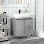 Armario de baño madera de ingeniería gris hormigón 58x33x60 cm de , Muebles de baño - Ref: Foro24-857213, Precio: 49,99 €, De...