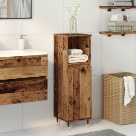 Armario de baño madera de ingeniería envejecida 30x30x100 cm von , Badezimmermöbel - Ref: Foro24-857205, Preis: 62,81 €, Raba...