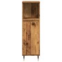 Armario de baño madera de ingeniería envejecida 30x30x100 cm de , Muebles de baño - Ref: Foro24-857205, Precio: 62,81 €, Desc...