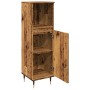 Armario de baño madera de ingeniería envejecida 30x30x100 cm de , Muebles de baño - Ref: Foro24-857205, Precio: 62,81 €, Desc...