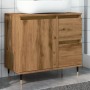 Armario de baño madera de ingeniería roble artisan 65x33x60 cm by , bathroom vanities - Ref: Foro24-857224, Price: 80,56 €, D...