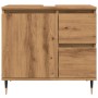 Armario de baño madera de ingeniería roble artisan 65x33x60 cm by , bathroom vanities - Ref: Foro24-857224, Price: 80,56 €, D...