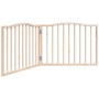 Puerta para perros plegable 2 paneles madera de álamo 160 cm by , Dog kennels and fences - Ref: Foro24-352208, Price: 35,21 €...