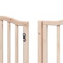 Puerta para perros plegable 15 paneles madera de álamo 750 cm by , Dog kennels and fences - Ref: Foro24-3155587, Price: 145,2...