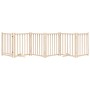 Puerta para perros plegable 6 paneles madera de álamo 300 cm by , Dog kennels and fences - Ref: Foro24-352269, Price: 63,77 €...