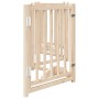 Puerta para perros plegable 6 paneles madera de álamo 300 cm by , Dog kennels and fences - Ref: Foro24-352269, Price: 63,77 €...