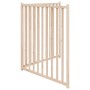 Puerta para perros plegable 2 paneles madera de abeto 160 cm de , Casetas y cercados para perros - Ref: Foro24-352274, Precio...