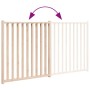 Puerta para perros plegable 2 paneles madera de abeto 160 cm by , Dog kennels and fences - Ref: Foro24-352274, Price: 40,04 €...