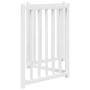 Puerta de perros plegable 3 paneles madera abeto blanco 150 cm de , Casetas y cercados para perros - Ref: Foro24-352276, Prec...