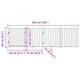 Puerta de perros plegable 4 paneles madera abeto blanco 320 cm by , Dog kennels and fences - Ref: Foro24-352283, Price: 87,57...