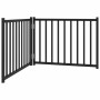 Puerta de perros plegable 2 paneles madera abeto negro 160 cm by , Dog kennels and fences - Ref: Foro24-352288, Price: 36,17 ...