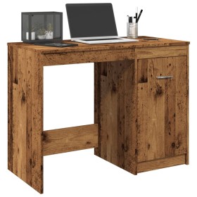 Escritorio de madera de ingeniería envejecida 100x50x76 cm von , Schreibtische - Ref: Foro24-856002, Preis: 94,91 €, Rabatt: %