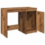 Escritorio de madera de ingeniería envejecida 100x50x76 cm by , Desks - Ref: Foro24-856002, Price: 94,91 €, Discount: %