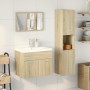 Juego de muebles de baño 4 pzas contrachapada roble Sonoma | Foro24|Onlineshop| Casa, Jardín y Más Foro24.es