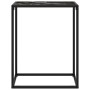 Black tempered glass console table 60x35x75 cm by vidaXL, Side tables - Ref: Foro24-322806, Price: 52,72 €, Discount: %