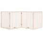 Puerta para perros plegable 4 paneles madera de álamo 320 cm von , Hundehütten und Zäune - Ref: Foro24-352179, Preis: 77,48 €...