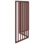 Puerta para perros plegable 3 paneles madera álamo marrón 150cm by , Dog kennels and fences - Ref: Foro24-352198, Price: 45,6...