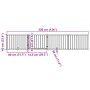 Puerta para perros plegable 4 paneles madera álamo marrón 320cm by , Dog kennels and fences - Ref: Foro24-352201, Price: 67,5...