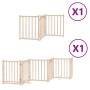 Puerta para perros plegable 9 paneles madera de álamo 450 cm by , Dog kennels and fences - Ref: Foro24-3155697, Price: 86,73 ...