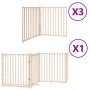 Puerta para perros plegable 10 paneles madera de álamo 800 cm | Foro24|Onlineshop| Casa, Jardín y Más Foro24.es