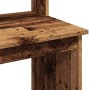 Escritorio estantes madera ingeniería envejecida 102x45x148 cm by , Desks - Ref: Foro24-855834, Price: 87,85 €, Discount: %