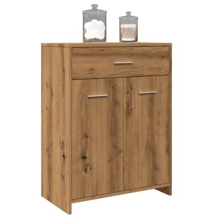 Armario de baño madera de ingeniería roble artisan 60x33x80 cm de , Muebles de baño - Ref: Foro24-856288, Precio: 80,05 €, De...