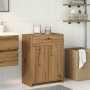 Armario de baño madera de ingeniería roble artisan 60x33x80 cm by , Bathroom furniture - Ref: Foro24-856288, Price: 80,05 €, ...