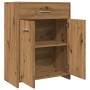 Armario de baño madera de ingeniería roble artisan 60x33x80 cm de , Muebles de baño - Ref: Foro24-856288, Precio: 80,05 €, De...