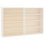 Vitrina de pared con puertas 60x8,5x37 cm de , Estantes y estanterías - Ref: Foro24-4017386, Precio: 41,85 €, Descuento: %