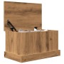 Caja de almacenaje madera ingeniería roble artisan 30x50x28 cm de , Baúles de almacenamiento - Ref: Foro24-857160, Precio: 43...