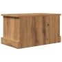 Caja de almacenaje madera ingeniería roble artisan 30x50x28 cm de , Baúles de almacenamiento - Ref: Foro24-857160, Precio: 43...