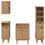 Juego de muebles de baño OTTA 4 pzas madera maciza pino de , Muebles de baño - Ref: Foro24-3307683, Precio: 303,03 €, Descuen...