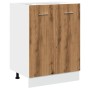 Armario inferior madera ingeniería roble artisan 60x46x81,5 cm by , Kitchen cabinets - Ref: Foro24-856075, Price: 80,66 €, Di...