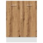 Armario inferior madera ingeniería roble artisan 60x46x81,5 cm by , Kitchen cabinets - Ref: Foro24-856075, Price: 80,66 €, Di...