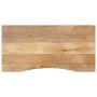 Tablero escritorio con curva madera mango rugosa 120x50x2,5 cm | Foro24|Onlineshop| Casa, Jardín y Más Foro24.es