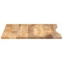 Tablero escritorio con curva madera mango rugosa 110x80x2,5 cm | Foro24|Onlineshop| Casa, Jardín y Más Foro24.es