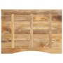 Tablero escritorio con curva madera mango rugosa 110x80x2,5 cm | Foro24|Onlineshop| Casa, Jardín y Más Foro24.es