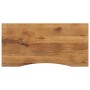 Tablero escritorio con curva madera mango rugosa 140x60x2,5 cm by , Table tops - Ref: Foro24-370219, Price: 105,57 €, Discoun...