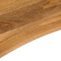 Tablero escritorio con curva madera mango rugosa 140x60x2,5 cm by , Table tops - Ref: Foro24-370219, Price: 105,57 €, Discoun...