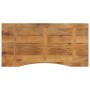 Tablero escritorio con curva madera mango rugosa 110x50x2,5 cm von , Tischplatten - Ref: Foro24-370210, Preis: 71,49 €, Rabat...