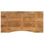 Tablero escritorio con curva madera mango rugosa 140x50x2,5 cm von , Tischplatten - Ref: Foro24-370212, Preis: 96,44 €, Rabat...