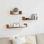 Estantes pared 3 unidades madera ingeniería roble artisan by , Shelves and shelves - Ref: Foro24-855793, Price: 25,01 €, Disc...