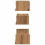 Estantes pared 3 unidades madera ingeniería roble artisan by , Shelves and shelves - Ref: Foro24-855793, Price: 25,01 €, Disc...