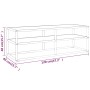 Mueble para TV negro con vidrio de mármol blanco 120x40x40 cm de vidaXL, Muebles TV - Ref: Foro24-322861, Precio: 106,99 €, D...