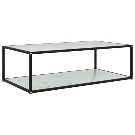 Couchtisch aus weißem gehärtetem Glas 120x60x35 cm von vidaXL, Couchtisch - Ref: Foro24-322904, Preis: 84,16 €, Rabatt: %