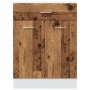 Armario inferior madera ingeniería envejecida 60x46x81,5 cm by , Kitchen cabinets - Ref: Foro24-856089, Price: 90,90 €, Disco...