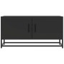 Mueble de TV madera de ingeniería y metal negro 80x34,5x40 cm | Foro24|Onlineshop| Casa, Jardín y Más Foro24.es