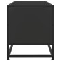 Mueble de TV madera de ingeniería y metal negro 80x34,5x40 cm | Foro24|Onlineshop| Casa, Jardín y Más Foro24.es